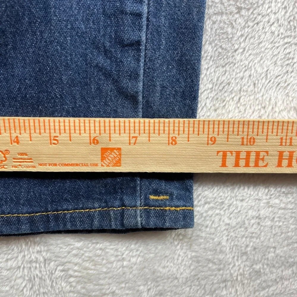 Levi's Western Fit Jeans‎ Men's Blue Denim Straight Leg Classic Zip Fly - 36X33